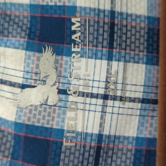 Field & Stream Performance Shirt Men's Long Sleeve Button Down Plaid Size 2XL - Picture 6 of 9